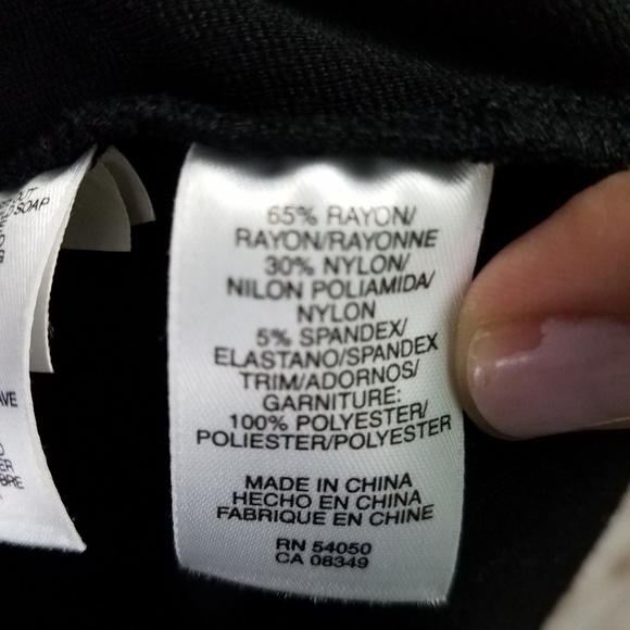 JONES NEW YORK Signature Shiny Trim Jacket Large - Picture 7 of 8